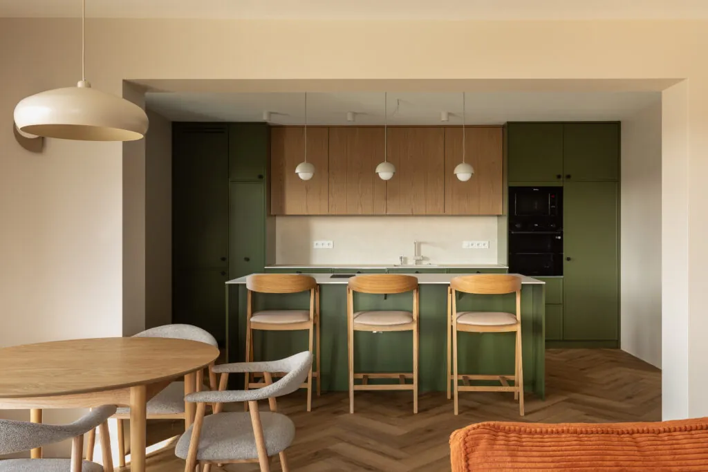 Kuchnia i dwie łazienki – okolice Krakowa – Skywood